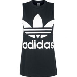Topy damskie: Adidas Trefoil Tank Top damski czarny/biały