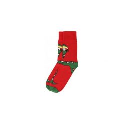 Skarpetki Bobby Sox - Jamajka Snake! BS8. Czerwone skarpetki damskie Bobby Sox - skarpetki, bez wzorów, z elastanu. Za 18,00 zł.