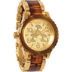 Zegarki damskie: Zegarek damski Gold Molasses Nixon 42-20 Chrono A0371424