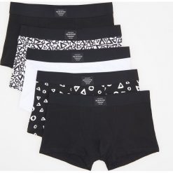 5 pack bokserek - Czarny. Czarne bokserki męskie Reserved. Za 69,99 zł.