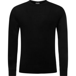 Sweter EA7 Emporio Armani 8NPMZ8 PM62Z 1200. Czarne swetry męskie EA7 Emporio Armani, xxl, bez wzorów, z wełny, klasyczne, z klasycznym kołnierzykiem, bez kaptura. W wyprzedaży za 519,00 zł.