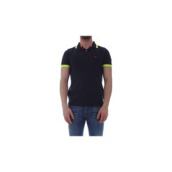Koszulki polo z krótkim rękawem Sun68 A19119. Niebieskie koszulki męskie SUN68, s, bez wzorów, z krótkim rękawem. Za 336,02 zł.