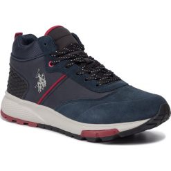 Sneakersy U.S. POLO ASSN. - Henon Suede AXEL4117W9/SY1 Dkbl. Niebieskie sneakersy męskie U.S. Polo Assn., bez zapięcia. Za 459,00 zł.
