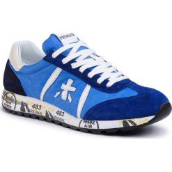 Sneakersy PREMIATA - Lucy 4601 Light Blue. Niebieskie sneakersy męskie Premiata, na co dzień, bez wzorów, ze skóry, eleganckie, bez zapięcia. Za 829,00 zł.