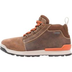 Ecco OREGON Buty trekkingowe brown. Brązowe buty trekkingowe męskie ecco, z materiału, outdoorowe. Za 659,00 zł.
