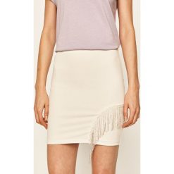 Tally Weijl - Spódnica. Białe spódniczki damskie TALLY WEIJL, na co dzień, s, z aplikacjami, z elastanu, casualowe, mini, proste. W wyprzedaży za 69,90 zł.