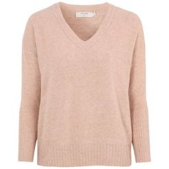 Cream Pulower Amelia V-neck różowy melanż female różowy L (40/42). Różowe swetry damskie Cream, s, bez wzorów, bez rękawów, bez kaptura. Za 279,00 zł.