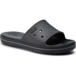 Klapki CROCS - Crocband III Slide 205733 Black/Graphite. Czarne klapki damskie Crocs, bez wzorów, z tworzywa sztucznego, bez obcasa. W wyprzedaży za 119,00 zł.