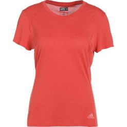 Adidas Performance TEE Tshirt z nadrukiem ORANGE. Zielone topy sportowe damskie marki adidas Performance, xs, z nadrukiem, z materiału. W wyprzedaży za 135,20 zł.