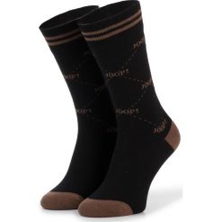 Skarpety Wysokie Damskie JOOP! - Logo Sock 760.055 Black 2000. Czarne skarpetki damskie JOOP!, bez wzorów, z elastanu. W wyprzedaży za 39,00 zł.