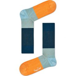 Happy Socks - Skarpety Rib. Szare skarpetki męskie marki Happy Socks, z bawełny. W wyprzedaży za 27,90 zł.