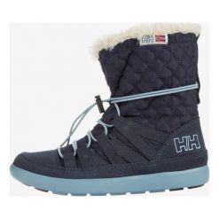 Helly Hansen Harriet Śniegowce Niebieski. Niebieskie śniegowce damskie Helly Hansen, na zimę, ze skóry, bez zapięcia. Za 550,95 zł.