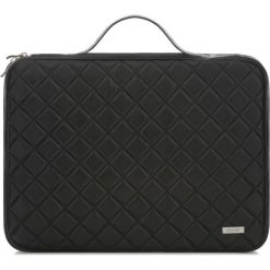 Pokrowiec na laptopa 15''. Czarne torby na laptopa marki Ochnik, ze skóry. Za 299,90 zł.