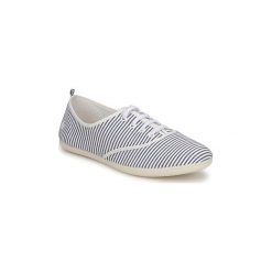 Buty Dziecko Petit Bateau KENJI GIRL. Białe trampki dziewczęce Petit Bateau, bez wzorów, bez zapięcia. Za 174,30 zł.