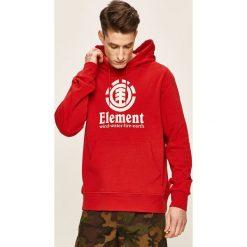 Element - Bluza. Czerwone bluzy męskie Element, s, z nadrukiem, z bawełny, z kapturem, bez rękawów, z kapturem. Za 269,90 zł.