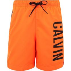 Kąpielówki chłopięce: Calvin Klein Swimwear MEDIUM DRAWSTRING PRINT Szorty kąpielowe shocking orange