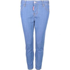 Dsquared2 Jeansy "Cool Girl". Czerwone jeansy damskie Dsquared2, z jeansu, z obniżonym stanem. Za 749,00 zł.