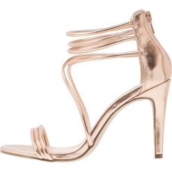 Sandały damskie: New Look SIGNAL Sandały na obcasie rose gold