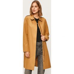 Scotch & Soda - Płaszcz. Żółte kurtki damskie Scotch & Soda, s, bez wzorów, z bawełny, bez kaptura. Za 699,90 zł.