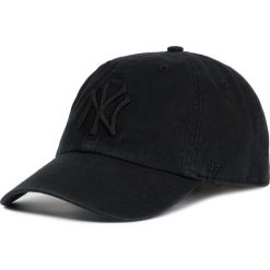 Czapka z daszkiem 47 BRAND - New York Yankees 47 B-RGW17GWSNL-BKF Bkl. Czarne czapki męskie 47 Brand, bez wzorów, z bawełny. Za 99,00 zł.