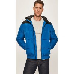 Only & Sons - Kurtka. Niebieskie płaszcze męskie Only & Sons, xl, bez wzorów, z poliesteru, krótkie, z kapturem. W wyprzedaży za 119,90 zł.