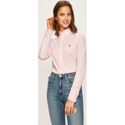 Polo Ralph Lauren - Koszula. Różowe koszulki damskie polo s, z bawełny, casualowe, polo. Za 539,90 zł.