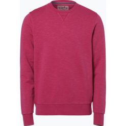 Bluzy męskie: DENIM by Nils Sundström – Męska bluza nierozpinana, czerwony
