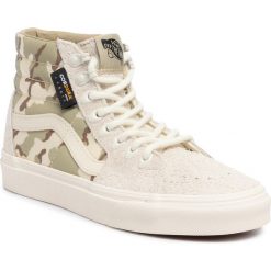 Sneakersy VANS - Sk8-Hi VN0A4BV6VZK1 (Cordura)Whatsparagus/Cmo. Brązowe półbuty damskie Vans, bez wzorów, ze skóry, bez obcasa, bez zapięcia. W wyprzedaży za 259,00 zł.