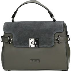 Torba - 98-008-O RC G. Szare torebki klasyczne damskie Venezia, ze skóry. Za 339,00 zł.