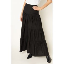 Spódnica trapezowa Manila Grace Gonna Lunga N139CU. Czarne spódniczki damskie Manila Grace, bez wzorów, maxi, trapezowe. W wyprzedaży za 609,00 zł.