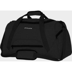 Torba sportowa TPU705B - czarny - Outhorn. Czarne torby podróżne w paski, z poliesteru, sportowe. Za 99,99 zł.