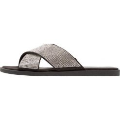 Klapki damskie: New Look Wide Fit WIDE FIT GLAMSTAR Klapki black