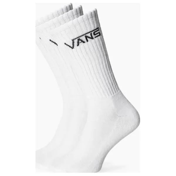 Vans Skarpety Mismoedig (9.5-13, 3Pk) , biały, rozmiar ONE SIZE. Białe skarpetki damskie Vans, bez wzorów, z elastanu. W wyprzedaży za 49,99 zł.