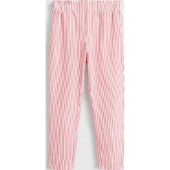 Mango Kids - Spodnie dziecięce Vila 110-164 cm. Czerwone spodnie dziewczęce Mango Kids, m, bez wzorów, z bawełny. Za 89,90 zł.