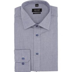 Koszula versone 2698 długi rękaw custom fit granatowy. Niebieskie koszule męskie Recman, m. Za 89,99 zł.