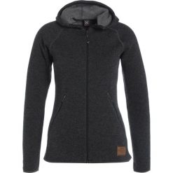 Haglöfs WHOOLY HOOD Kurtka z polaru magnetite. Szare kurtki damskie marki Haglöfs, m, bez wzorów, z poliesteru, bez kaptura. Za 629,00 zł.