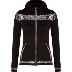 Bluza NEWLAND CARRIE. Czarne bluzy damskie Newland, bez wzorów, ze skóry, bez rękawów, z kapturem. W wyprzedaży za 584,00 zł.