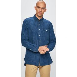 Polo Ralph Lauren - Koszula. Niebieskie koszule męskie Polo Ralph Lauren, s, bez wzorów, ze lnu, casualowe, polo, z długim rękawem. W wyprzedaży za 399,90 zł.