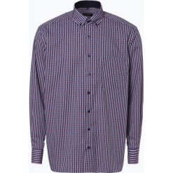 Eterna Comfort Fit - Koszula męska niewymagająca prasowania, niebieski. Niebieskie koszule męskie marki Eterna Comfort Fit, m, w kratkę, biznesowe, button down, bez rękawów. Za 229,95 zł.