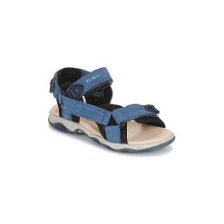 Sandały Dziecko Kickers ALEXANDRE. Niebieskie sandały chłopięce marki Kickers, bez zapięcia. Za 215,20 zł.