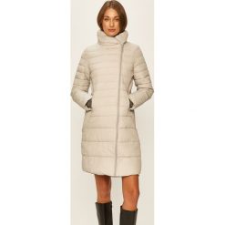 Twinset - Kurtka. Szare kurtki damskie Twinset, bez wzorów, z poliesteru, długie, bez kaptura. W wyprzedaży za 699,90 zł.