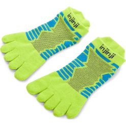 Skarpety Niskie Unisex INJINJI - Ultra Run 401110 Lime. Zielone skarpetki damskie Injinji, bez wzorów, ze skóry. Za 59,99 zł.