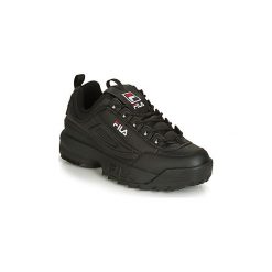Buty Fila DISRUPTOR LOW. Czarne trampki męskie Fila, bez wzorów, bez zapięcia. Za 442,79 zł.