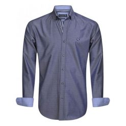 Sir Raymond Tailor Koszula Męska, M, Ciemnoniebieska. Szare koszule męskie Sir Raymond Tailor, m, bez wzorów, bez kołnierzyka, bez rękawów. Za 159,00 zł.