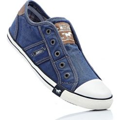 Sneakersy Mustang bonprix ciemnoniebieski. Niebieskie buty sportowe damskie marki bonprix. Za 99,99 zł.