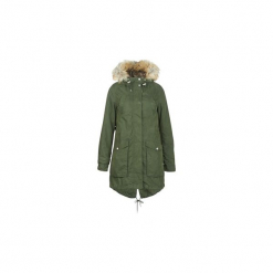 Kurtki ocieplane Tommy Jeans TJW HOODED PARKA. Zielone parki damskie Tommy Jeans, l, z jeansu. Za 1189,00 zł.