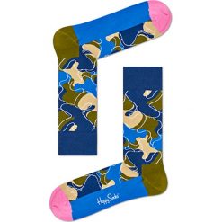 Skarpety Happy Socks x Wiz Khalifa (WIZ01-7000). Szare skarpetki męskie Happy Socks, z bawełny. Za 47,99 zł.