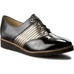 Oxfordy SERGIO BARDI - Irma FW127284117GM 601. Czarne bez kategorii marki Sergio Bardi, ze skóry. W wyprzedaży za 189,00 zł.