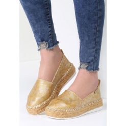 Espadryle damskie: Żółte Espadryle Feel Life