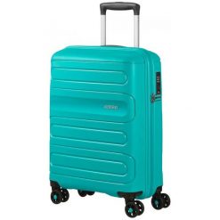 American Tourister Walizka Podróżna Sunside 55 Cm Turkusowa. Niebieskie walizki American Tourister. Za 368,00 zł.